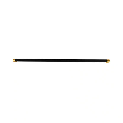 Mantara Julius Handle B-0065 is a modern brushed brass handle in black, ideal for doors, wardrobes, and drawers.