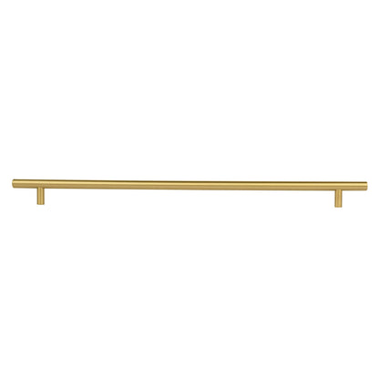 Cabinet pull handle, solid brass, brushed gold finish, Mantara, Sydney Handle, B-0080, ideal for wardrobes and kitchens.