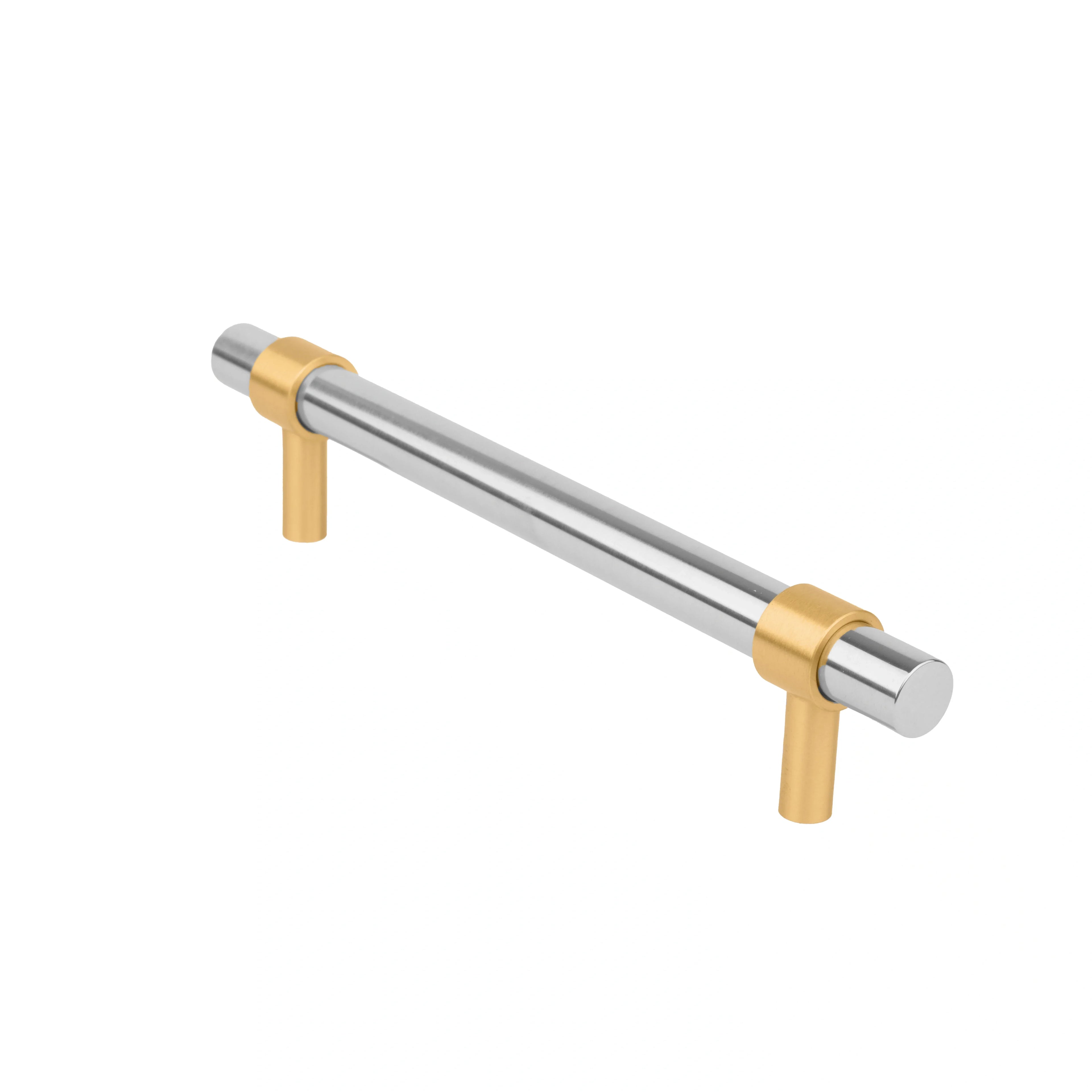 Mantara Mirabella Handle B-0056 is a modern brushed silver handle, ideal for cabinets, wardrobes, and kitchens.
