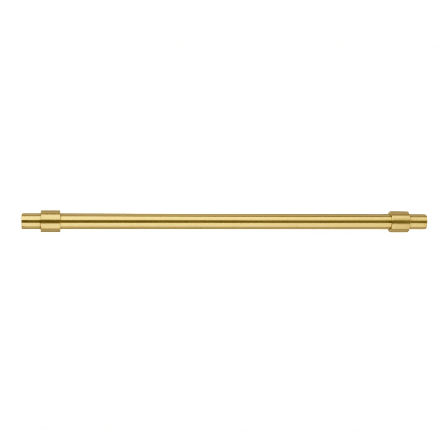 Mantara Seraphine Handle B-0054 is a modern brushed brass handle in gold, ideal for wardrobes, almirahs, and kitchens.