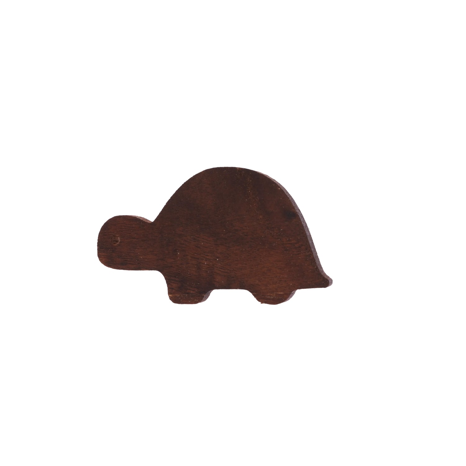 Mantara Turtle Knob  W-0024 is a modern  walnut wooden knob/hook, ideal for kids’ rooms, drawers, and wardrobes.