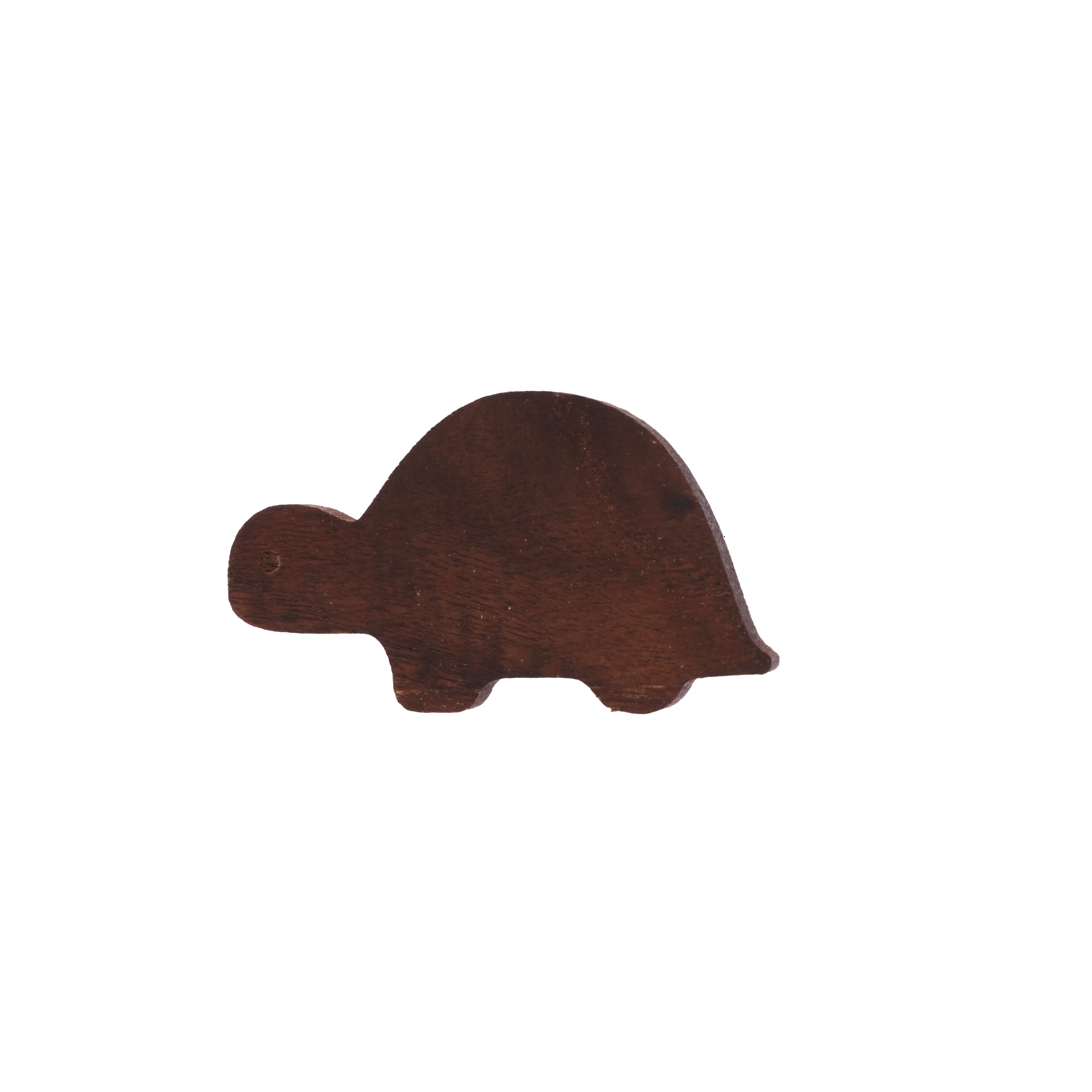 Mantara Turtle Knob  W-0024 is a modern  walnut wooden knob/hook, ideal for kids’ rooms, drawers, and wardrobes.