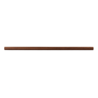 Tudor Handle W-0007 in walnut &amp; brass, sizes 70–392mm, for main doors, wardrobes, cabinets, furniture &amp; almirahs—by Mantara.