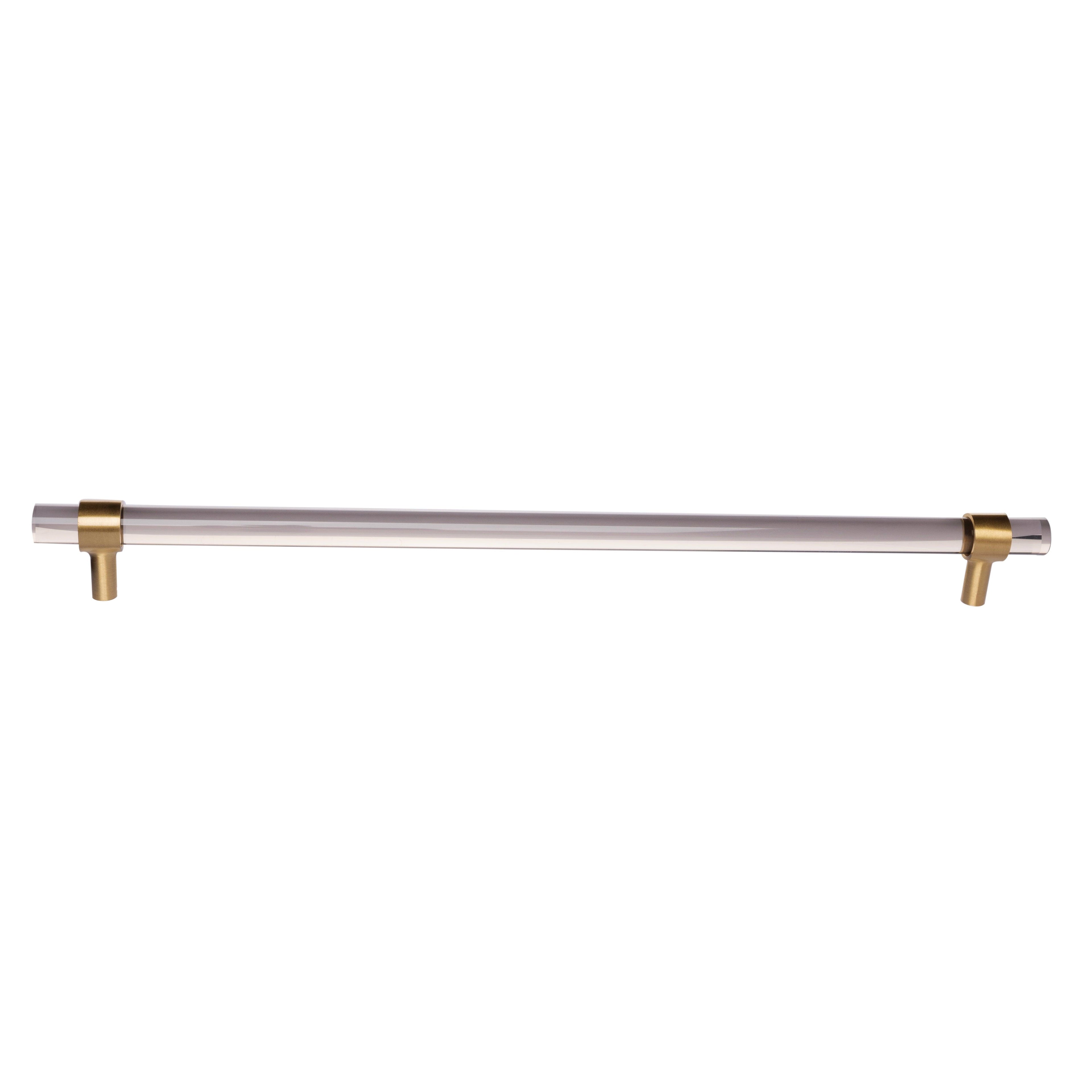 Petra V Handle Handles 300mm / Grey / Acrylic - M A N T A R A