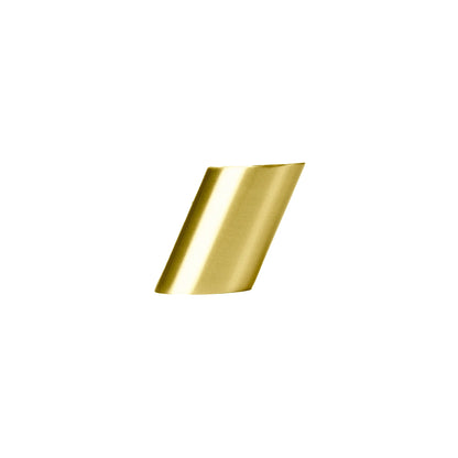 Mantara Hexa Hook B-0091 is a modern brushed brass wall hook in gold, perfect for bathrooms, bedrooms, and living areas.