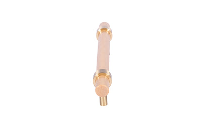 Mantara Aranya Handle W-0053 polished beech wood handle for kitchen and dresser drawers, modern design, pack of 1.