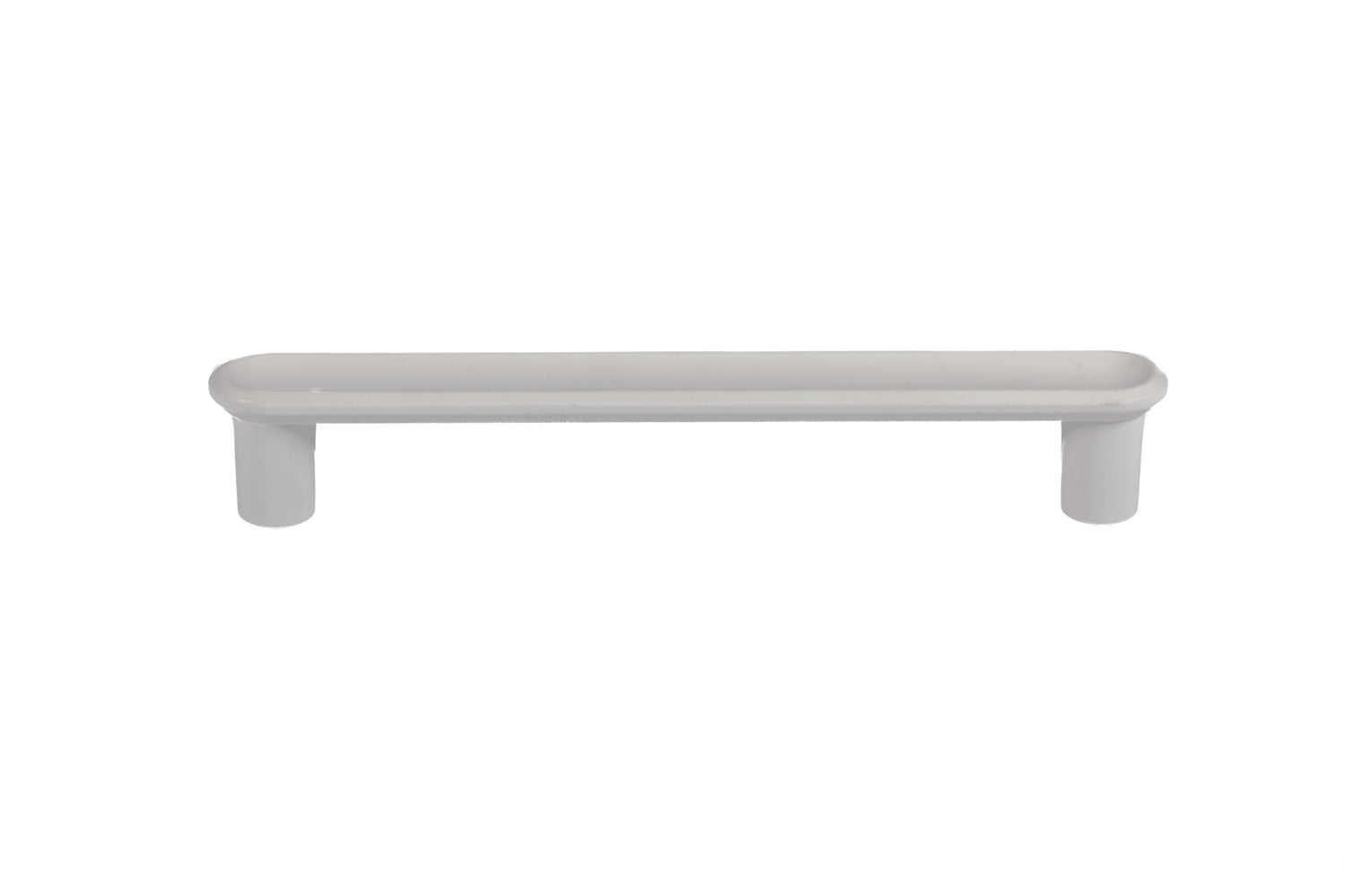 Mantara Valence Handle Z-0029 is a modern zinc alloy handle in brushed  grey finish, ideal for kitchen drawers, dresser drawers.