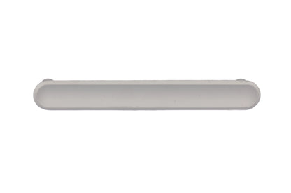Mantara Valence Handle Z-0029 is a modern zinc alloy handle in brushed  grey finish, ideal for kitchen drawers, dresser drawers.