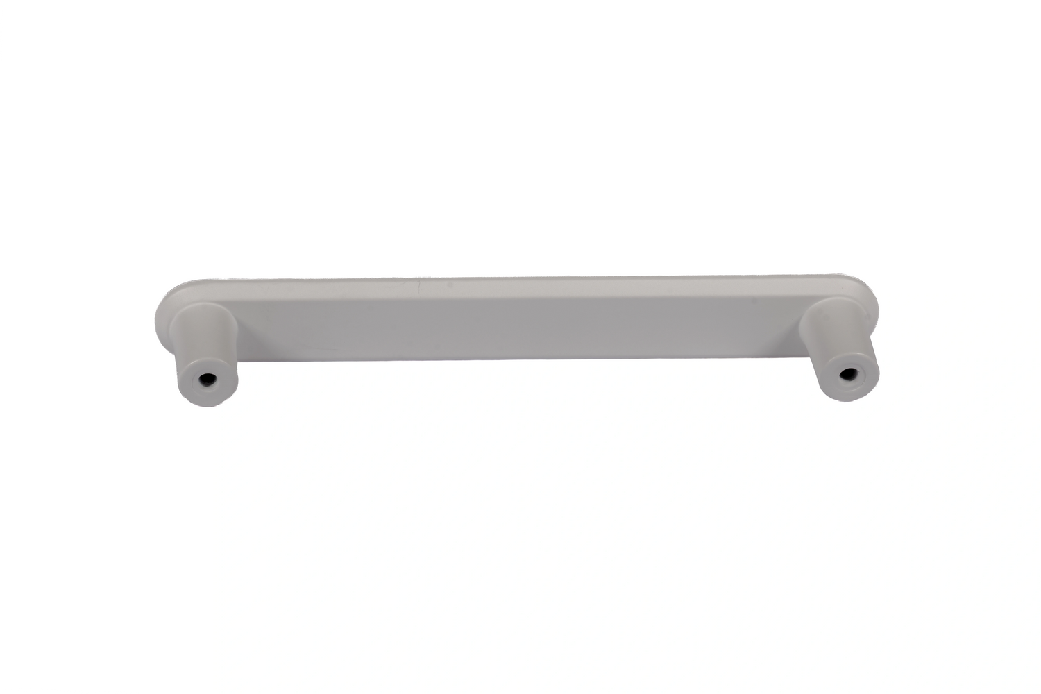 Mantara Valence Handle Z-0029 is a modern zinc alloy handle in brushed  grey finish, ideal for kitchen drawers, dresser drawers.