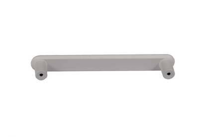 Mantara Valence Handle Z-0029 is a modern zinc alloy handle in brushed  grey finish, ideal for kitchen drawers, dresser drawers.