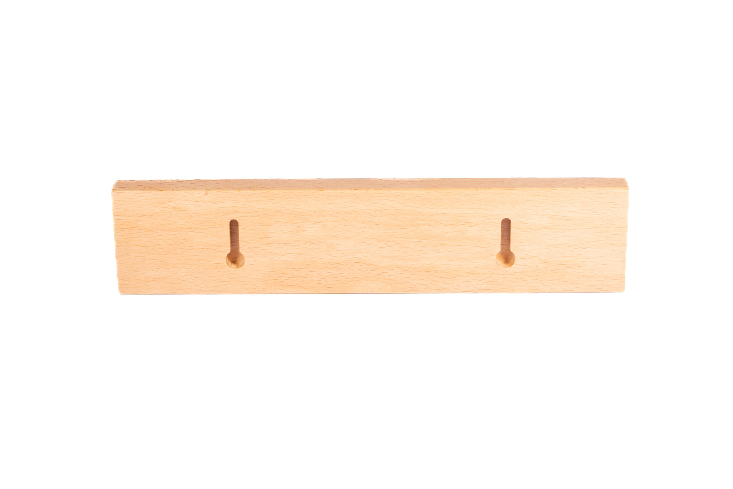 Mantara Drift Hook W-0057 is a modern beech wood hook with brushed finish, ideal for kitchen, bedroom, and other spaces.