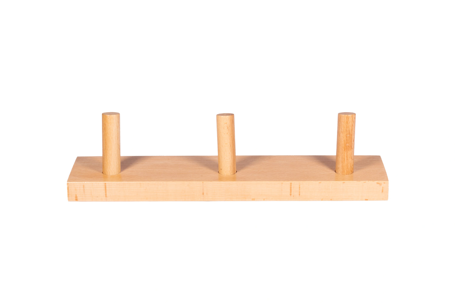 Mantara Drift Hook W-0057 is a modern beech wood hook with brushed finish, ideal for kitchen, bedroom, and other spaces.