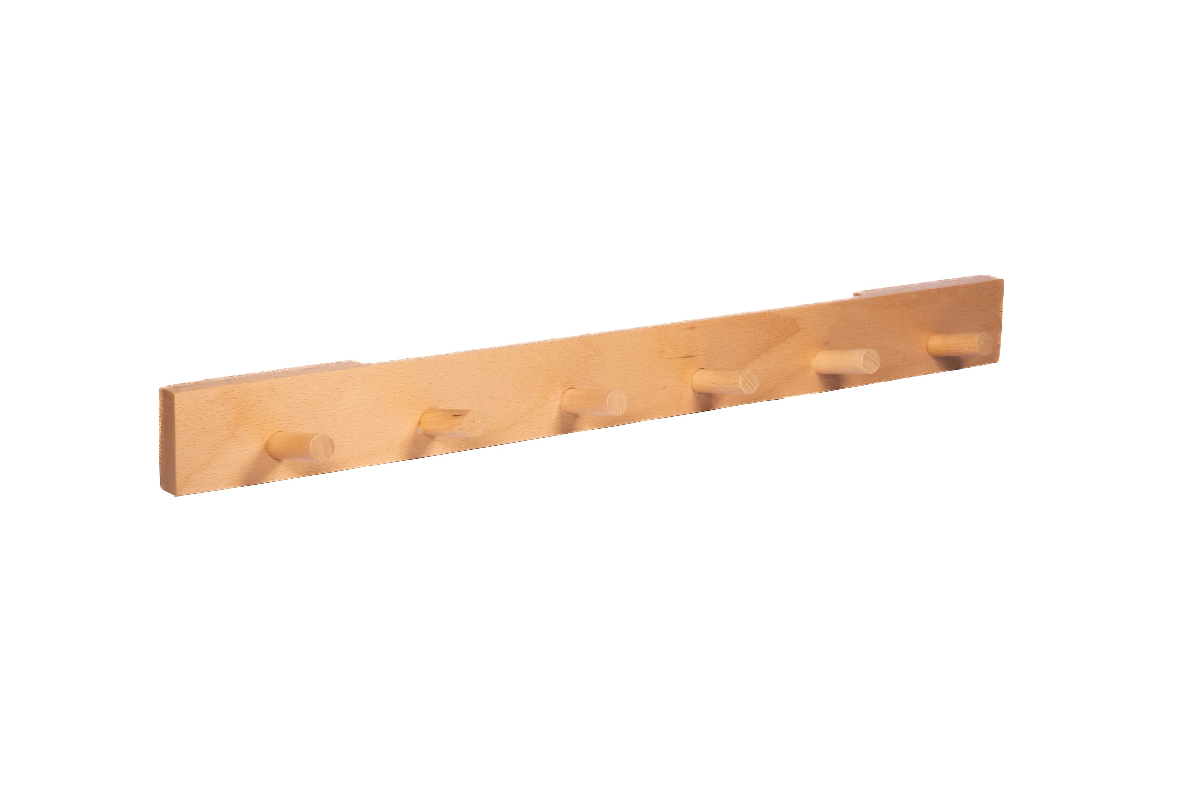 Mantara Drift Hook W-0057 is a modern beech wood hook with brushed finish, ideal for kitchen, bedroom, and other spaces.