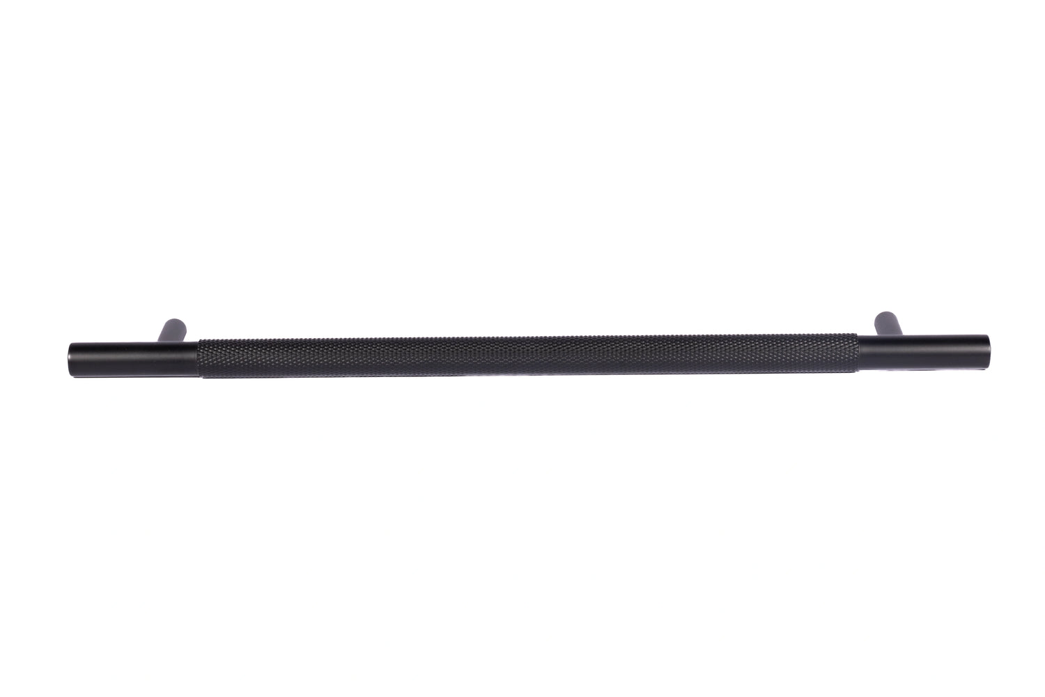 Mantara Enigma Handle B-0061 is a modern brushed brass handle in black, ideal for cupboards and drawers.