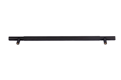 Mantara Enigma Handle B-0061 is a modern brushed brass handle in black, ideal for cupboards and drawers.