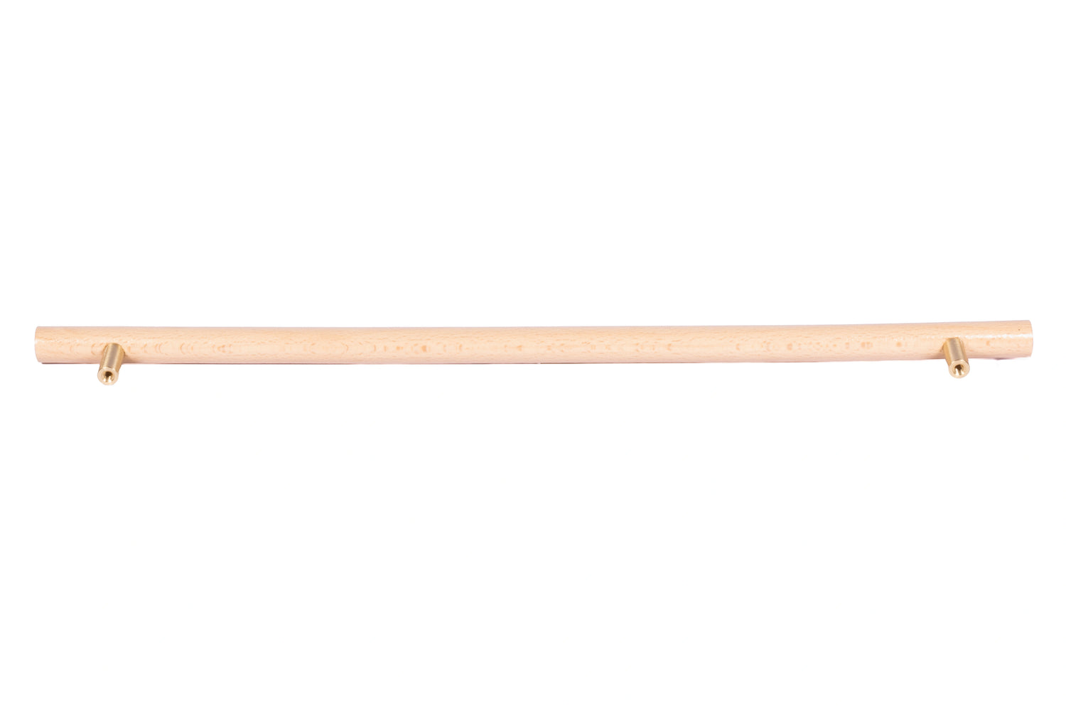 Mantara Madera Handle W-0052 is a modern beech wood handle, ideal for kitchen drawers, dresser drawers.