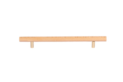 Mantara Madera Handle W-0052 is a modern beech wood handle, ideal for kitchen drawers, dresser drawers.