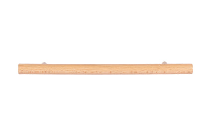 Mantara Madera Handle W-0052 is a modern beech wood handle, ideal for kitchen drawers, dresser drawers.