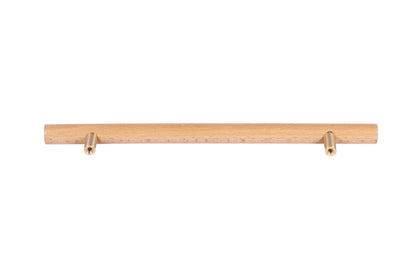 Mantara Madera Handle W-0052 is a modern beech wood handle, ideal for kitchen drawers, dresser drawers.