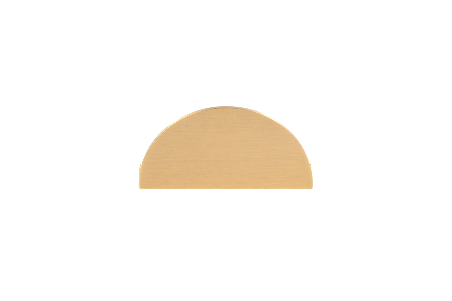 The Eliza Handle by Mantara B-0114 is a modern brushed brass handle in gold, ideal for drawers and cabinets.