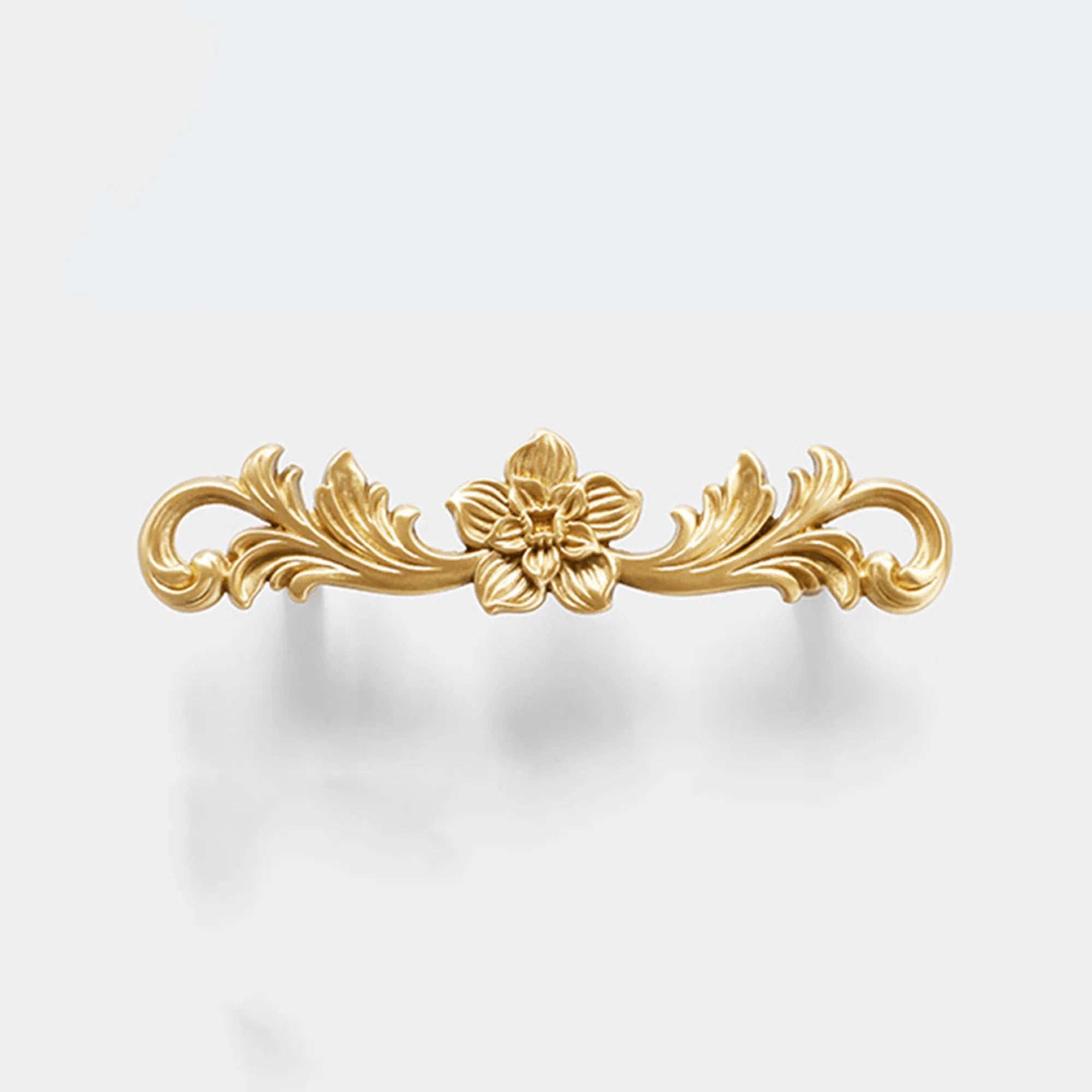Daffodil Knob Handles / furniture/ door handles/ main door handles/ / Gold / Brass - M A N T A R A