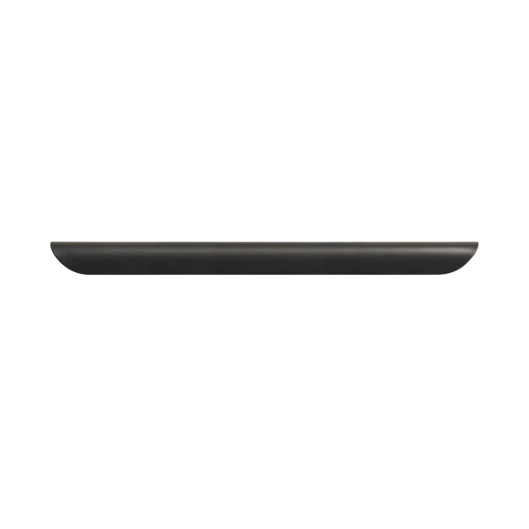 Mantara Veren Pull Handle SKU B-0161 is a modern brass handle in a brushed finish, ideal for kitchen drawers, dresser drawers, wardrobes, cabinets, and cupboards.