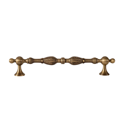 Tarin Handle B-0162 modern brass cabinet handle set, bronze brushed finish, multiple sizes 67mm to 200mm, ideal for kitchen drawers &amp; wardrobes by Mantara