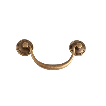 B-0139 solid brass cabinet knob &amp; pull handle, bronze brushed finish, sizes 30mm 100mm 124mm 158mm 190mm, for kitchen drawers &amp; wardrobes by Mantara