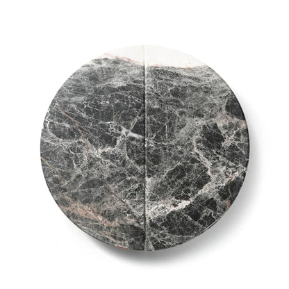 Lumi Handle M-0020 marble cabinet pull handle, polished finish, 166mm size, multicolor variants, suitable for kitchen drawers &amp; wardrobes by Mantara