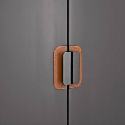 Geometry Leather Handle