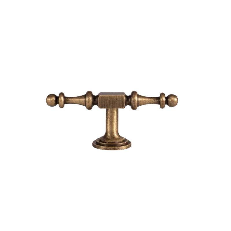 Cortex Handle B-0133 brass cabinet pull handle, bronze brushed finish, sizes 80mm 167mm 200mm 263mm 295mm, suitable for drawers &amp; wardrobes by Mantara