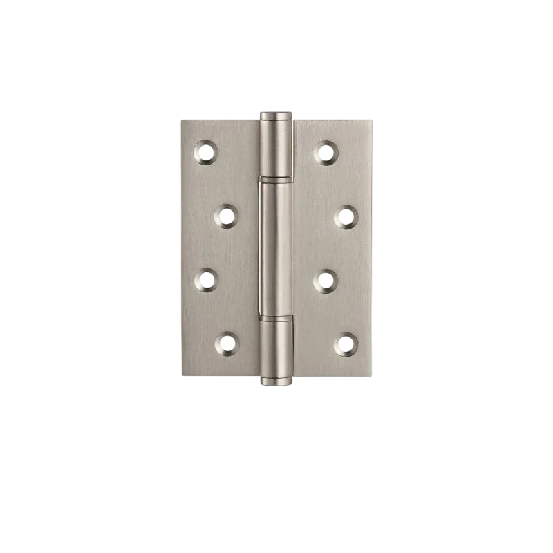 Elio Hinge HNG-007 brushed brass cabinet hinge, 102mm size, gold bronze black silver variants, for drawers &amp; cabinet fittings by Mantara