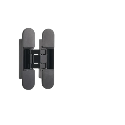 Mantara Prisma Hinge  HNG-006 is a modern brass hinge in brushed finish, ideal for cabinets, drawers, and furniture.