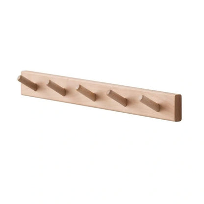 Mantara Drift Hook W-0057 is a modern beech wood hook with brushed finish, ideal for kitchen, bedroom, and other spaces.