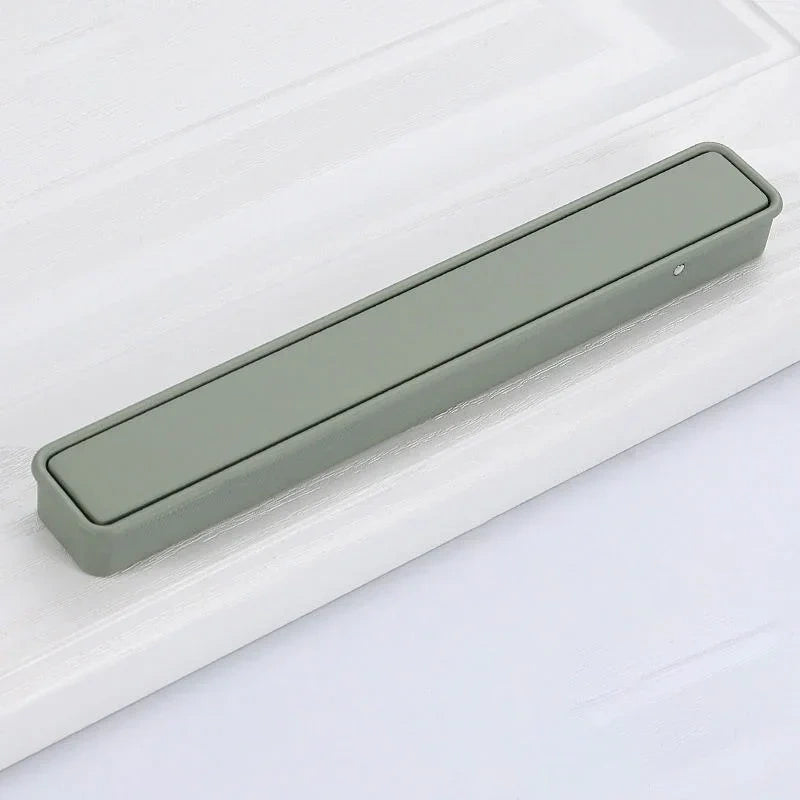 Mantara Nareva Pull Handle Z-0044 matte zinc handle for kitchen and dresser drawers, modern design, pack of 1.