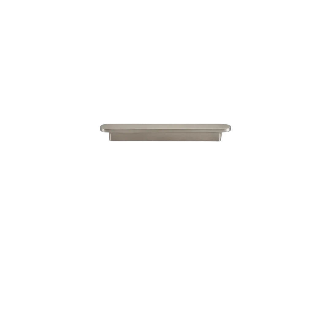 Plato Handle B-0067 brushed brass drawer handle, sizes 95mm to 222mm, gold and silver options, suitable for cabinets, wardrobes &amp; kitchen units by Mantara