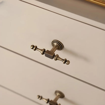 Cortex Handle B-0133 brass cabinet pull handle, bronze brushed finish, sizes 80mm 167mm 200mm 263mm 295mm, suitable for drawers &amp; wardrobes by Mantara