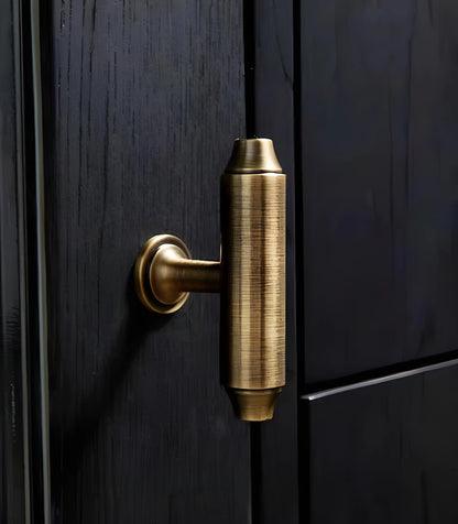 Braven Handle B-0128 brushed bronze brass furniture knob and handle, sizes 66mm 148mm 182mm, for kitchen drawers &amp; wardrobe shutters by Mantara