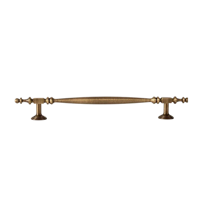 Cortex Handle B-0133 brass cabinet pull handle, bronze brushed finish, sizes 80mm 167mm 200mm 263mm 295mm, suitable for drawers &amp; wardrobes by Mantara