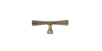 Velar Handle B-0145 bronze brushed brass cabinet knob, 75mm size, perfect for drawers, dressers &amp; wardrobe doors by Mantara