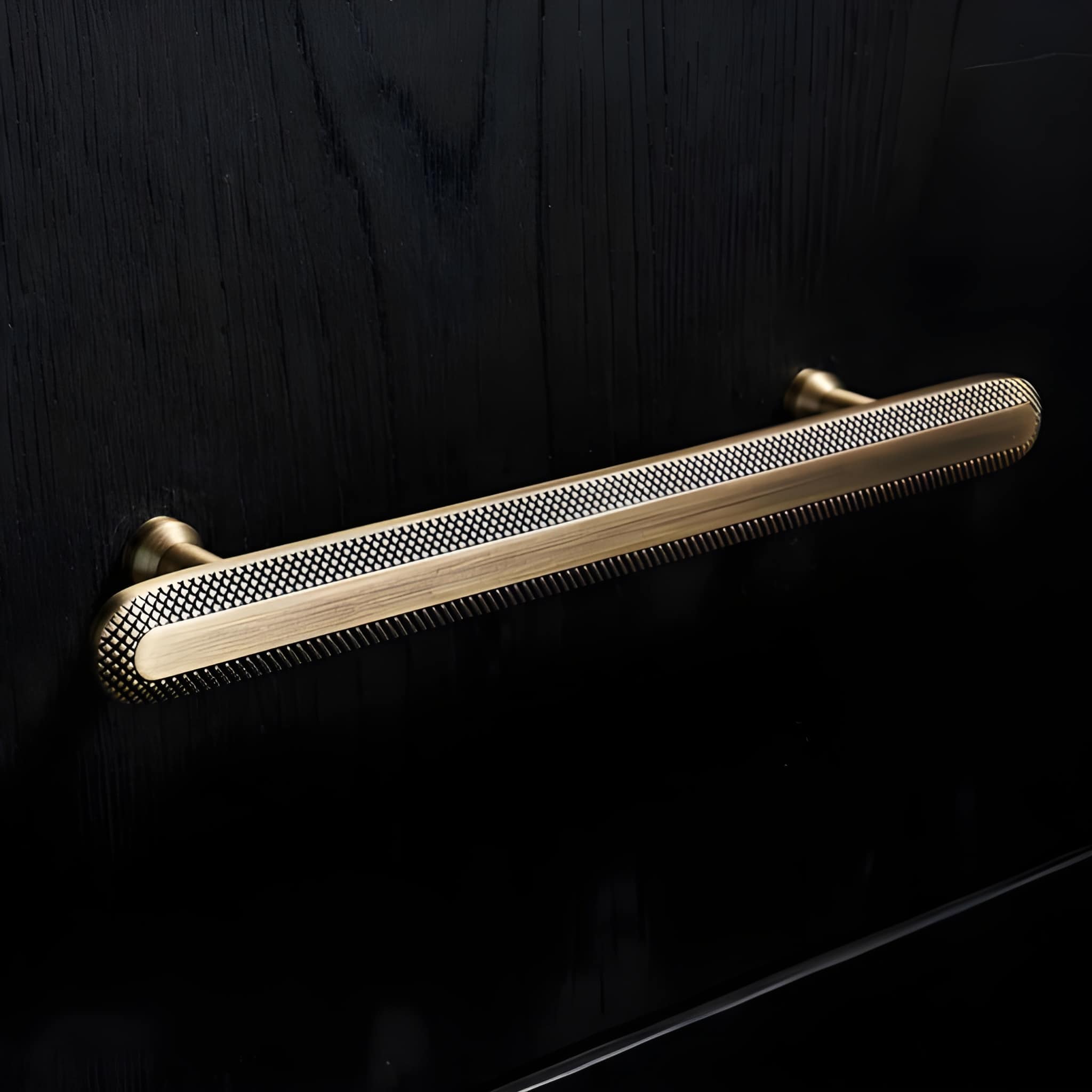 Narel Knob and Handle B-0146 brass cabinet knob &amp; handle, bronze brushed finish, sizes 32mm 150mm 180mm, suitable for kitchen drawers &amp; wardrobe units by Mantara