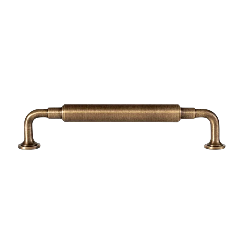 Braven Handle B-0128 brushed bronze brass furniture knob and handle, sizes 66mm 148mm 182mm, for kitchen drawers &amp; wardrobe shutters by Mantara
