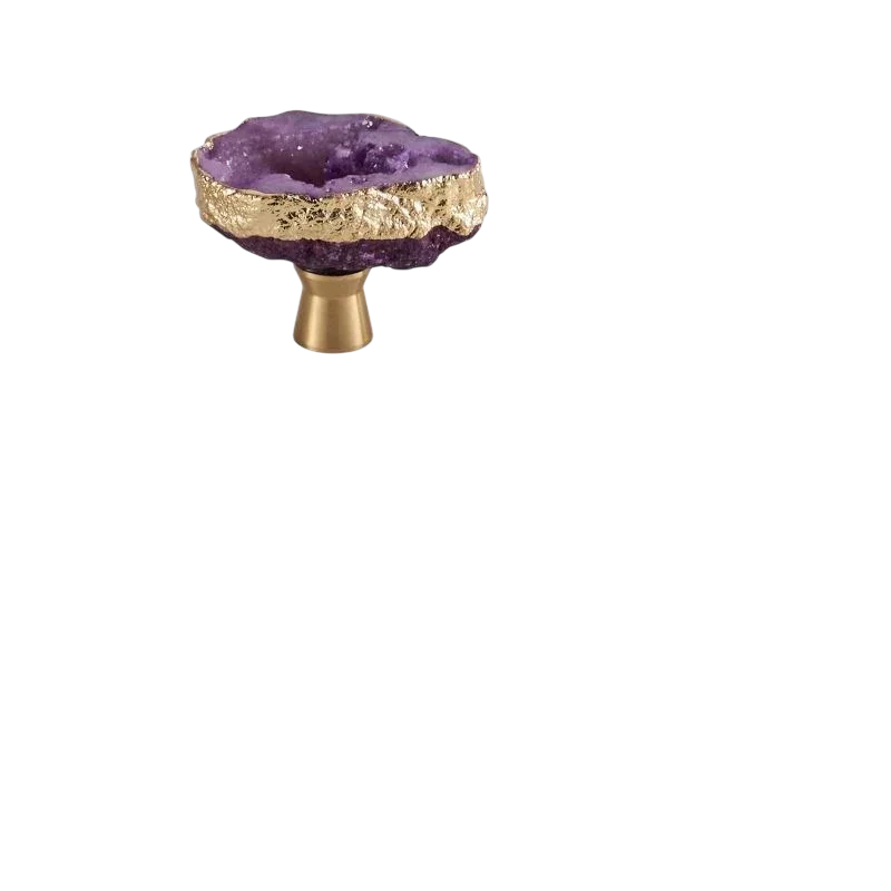 Ameli pull knob C-0030 crystal drawer knob, 35mm, available in white, purple, green and blue, suitable for cabinets &amp; wardrobe doors by Mantara