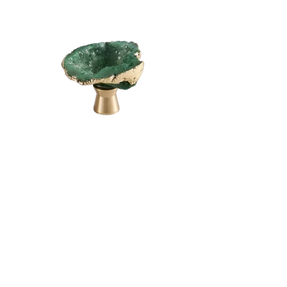 Ameli pull knob C-0030 crystal drawer knob, 35mm, available in white, purple, green and blue, suitable for cabinets &amp; wardrobe doors by Mantara