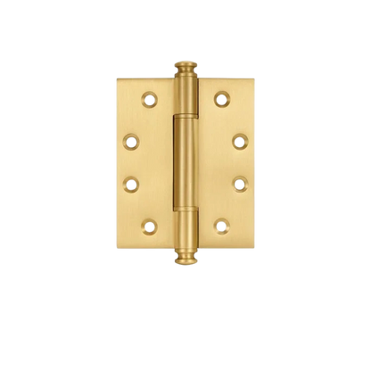 Mantara Varen Hinge HNG-008 is a modern brass hinge in brushed bronze, black, or gold finish for furniture.