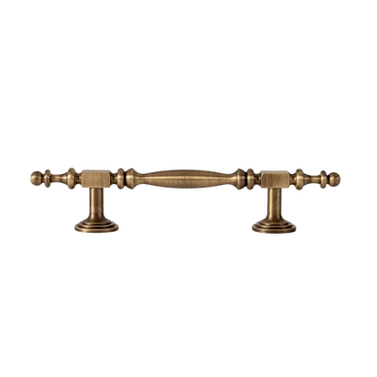 Cortex Handle B-0133 brass cabinet pull handle, bronze brushed finish, sizes 80mm 167mm 200mm 263mm 295mm, suitable for drawers &amp; wardrobes by Mantara
