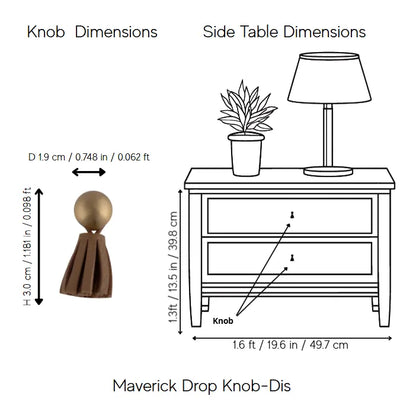 Maverick Drop Knob-Dis