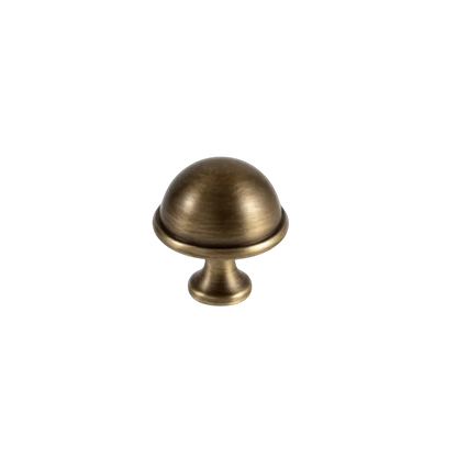 B-0150 brass cabinet fittings, knob and handle combo, bronze brushed finish, sizes 29mm 67mm 181mm 216mm 282mm, for drawers by Mantara