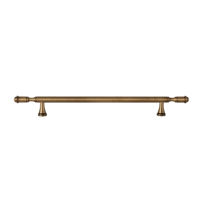 B-0150 brass cabinet fittings, knob and handle combo, bronze brushed finish, sizes 29mm 67mm 181mm 216mm 282mm, for drawers by Mantara