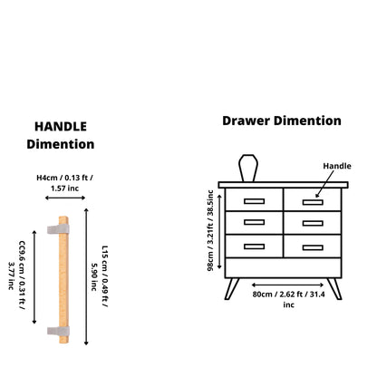 Mantara Lorien Handle W-0028 is a modern zinc and beech wood handle in silver ideal for kitchen and dresser drawers.